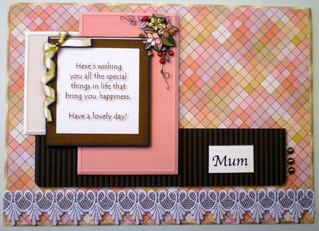 Have a Lovely Day Card Front 2 by Michelle Chivers