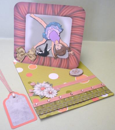 It's Spring Easel with a Twist Card Kit by Michelle Chivers