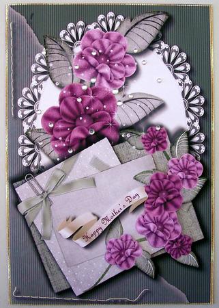 Celebration of Life Card Topper by Michelle Chivers