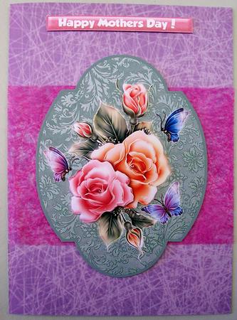 Flloral Rose Plaques by Michelle Chivers