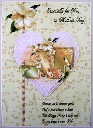 Mint Mothers Day Card by Michelle Chivers