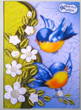 Spring Birds by Michelle Chivers