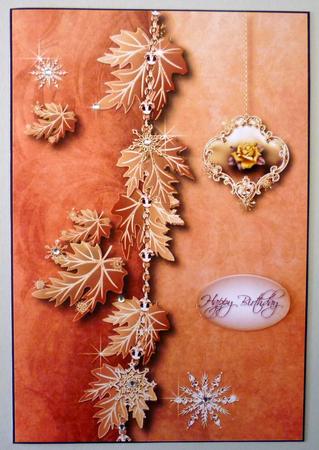 Nature's Beauty - 2 Card Toppers 2 by Michelle Chivers
