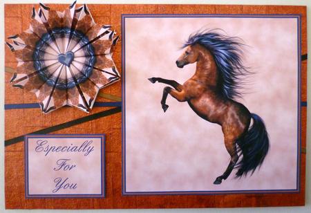 Beautiful Horse Teabag Sheet by Michelle Chivers