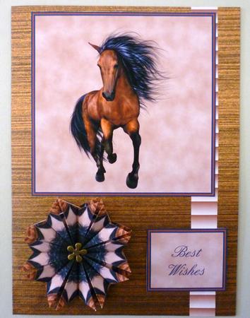 Beautiful Horse Teabag Sheet by Michelle Chivers