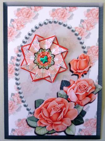 Pink Roses and Pearls by Michelle Chivers