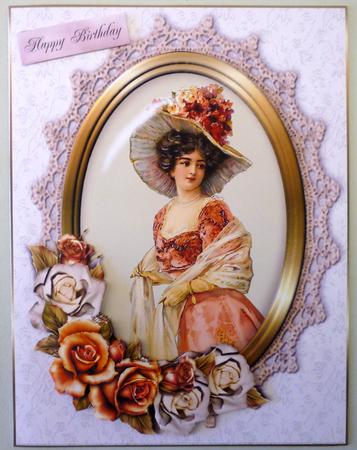 Aint She Sweet Vintage Lady by Michelle Chivers