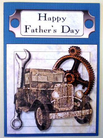 Happy Father's Day Pyramid by Michelle Chivers