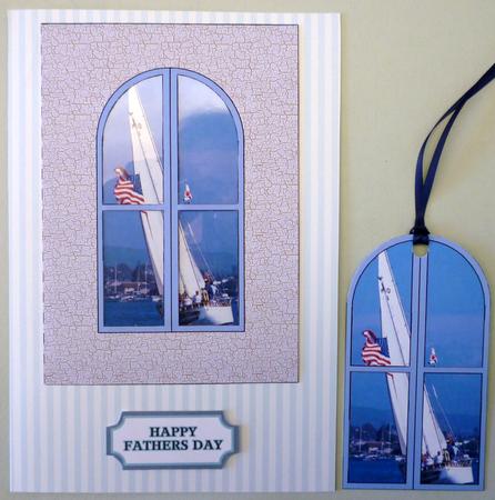 The View from My Window - Yacht by Michelle Chivers