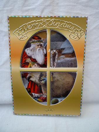 Santa Sorting Through His Sack by Michelle Chivers