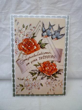Wedding Day Blue Birds Easy Diamond Tunnel Sheet by Michelle Chivers