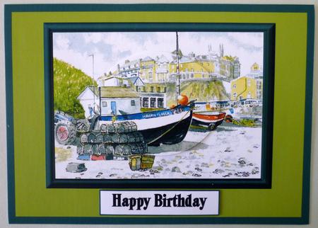 Boats on the Beach at Cromer by Michelle Chivers