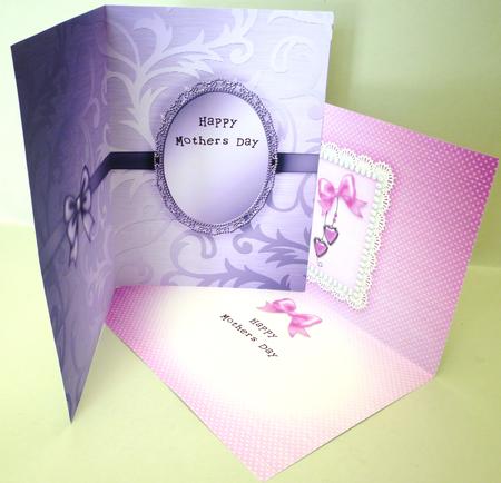 A5 Mixed Portrait and Landscape Mothers Day Inserts by Michelle Chivers