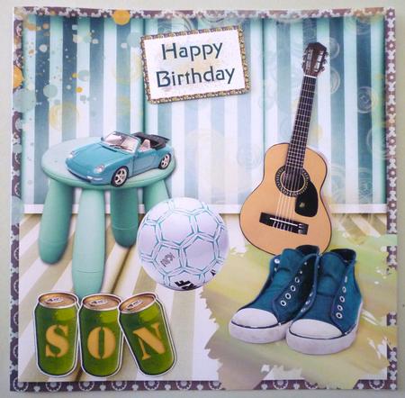 Boys Room 8x8 Inch Step by Step by Michelle Chivers