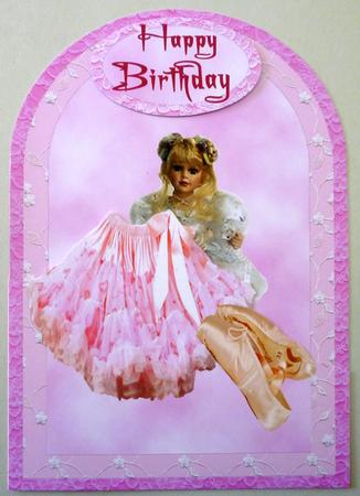 Ballet Cutaway Card by Michelle Chivers