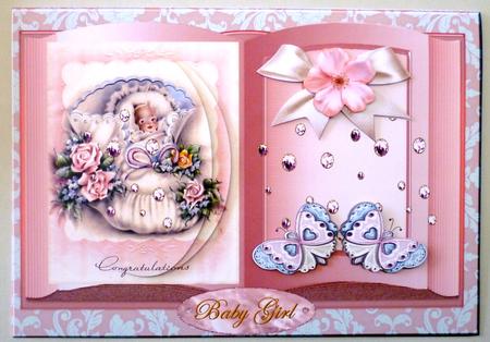 Baby Girl Book Pink by Michelle Chivers