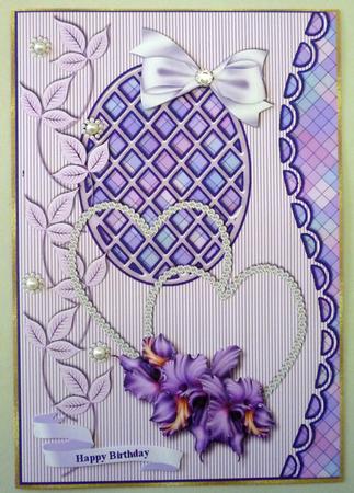 Lattice Card Topper 1 by Michelle Chivers