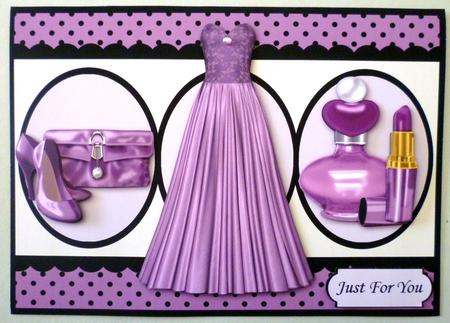 Evening Glamour - Lilac by Michelle Chivers