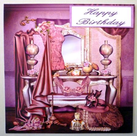 My Lady's Boudior 6x6 by Michelle Chivers