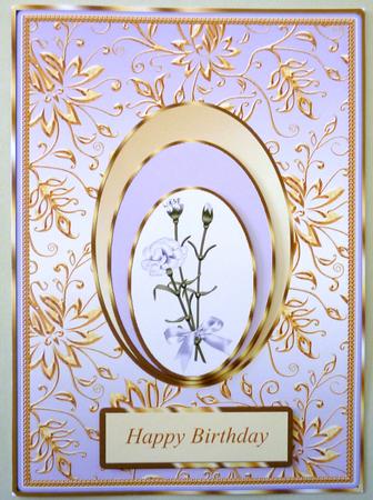 Triple Topper Card Front - 40th Birthday by Michelle Chivers