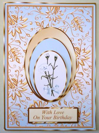 Triple Topper Card Front - 60th Birthday by Michelle Chivers