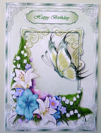 Floral and Butterflie by Michelle Chivers