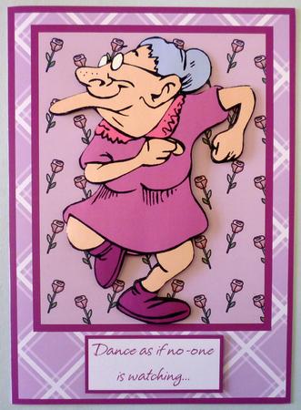 Dancing Grandmother by Michelle Chivers
