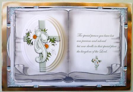 Sympathy Book Topper by Michelle Chivers