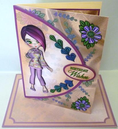 China Cookie Envelope Card Kit by Michelle Chivers