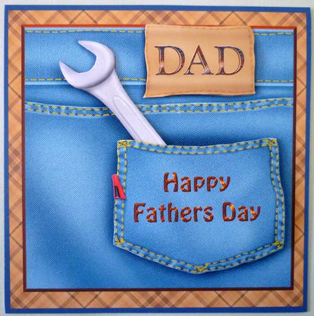 Denim Pocket - Fathers Day by Michelle Chivers