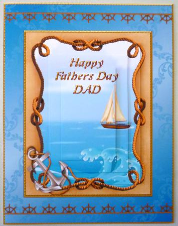 Sailing Boat - Fathers Day by Michelle Chivers