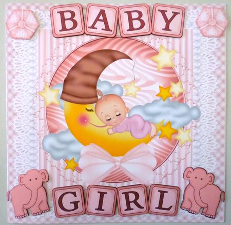 Birth Baby Girl by Michelle Chivers