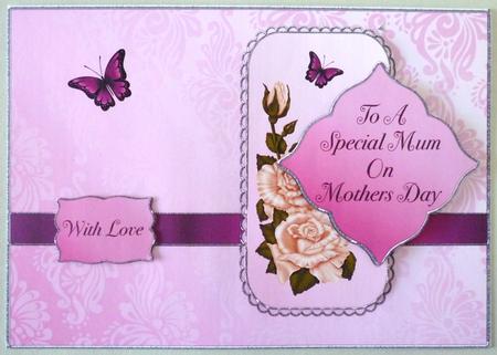 Roses & Butterflies - Mothers Day by Michelle Chivers