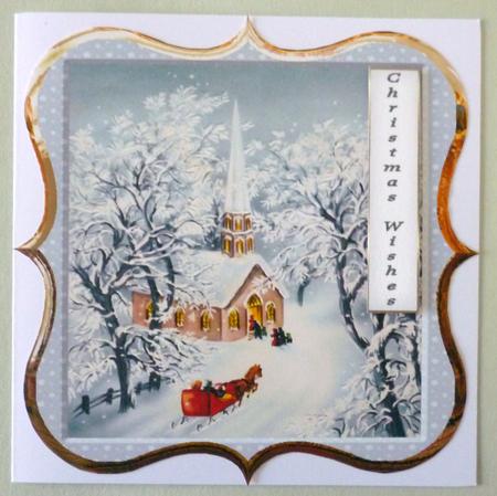 Christmas Vintage Toppers by Michelle Chivers