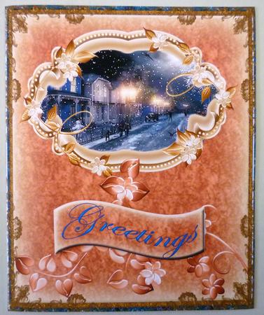 Gorgeous Greeting Topper /insert #2 by Michelle Chivers