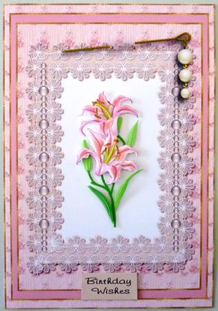 2 Stick Pin Card Toppers by Michelle Chivers