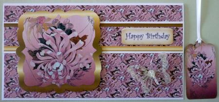 Pink Floral 2 by Michelle Chivers