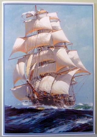 Ship - Print & Fold by Michelle Chivers