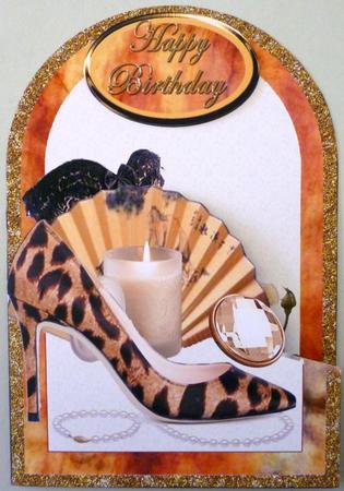 Leopard Skin Shoe Cutaway by Michelle Chivers