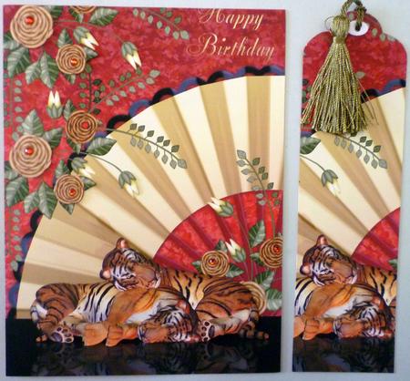 Tiger Oriental Theme Birthday by Michelle Chivers