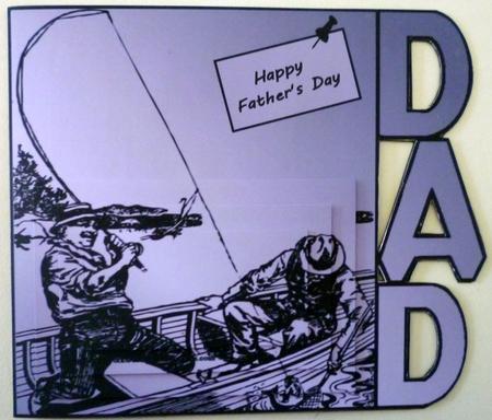 Gone Fishing Dad Qs by Michelle Chivers
