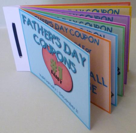 Coupon Book 1 - Father's Day by Michelle Chivers