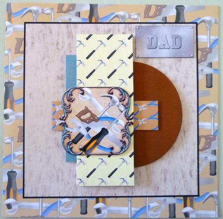 Cluster Card - Dad's Toys by Michelle Chivers