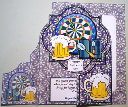A Lads Night Out Fancy Gatefold by Michelle Chivers