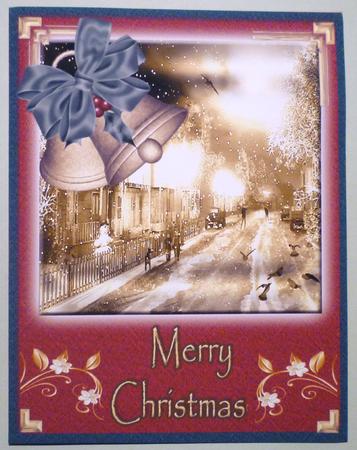 2 Lovely Christmas Toppers by Michelle Chivers