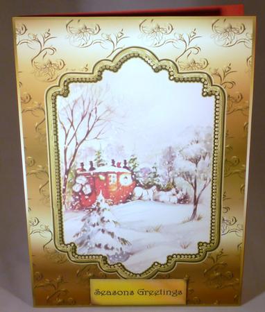 Christmas Vintage Winter Scenes by Michelle Chivers