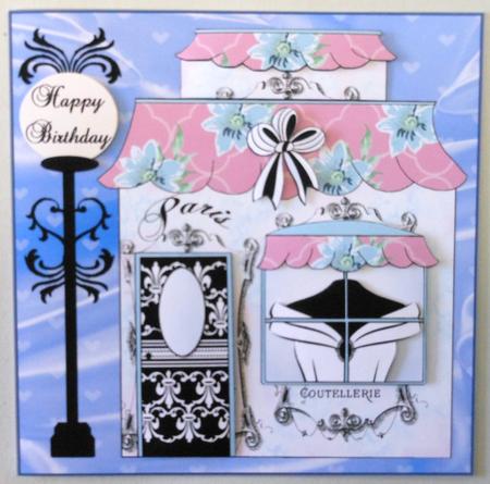 Paris Boutique Happy Birthday Fashion Diva by Michelle Chivers