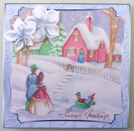 Friends at Christmas by Michelle Chivers