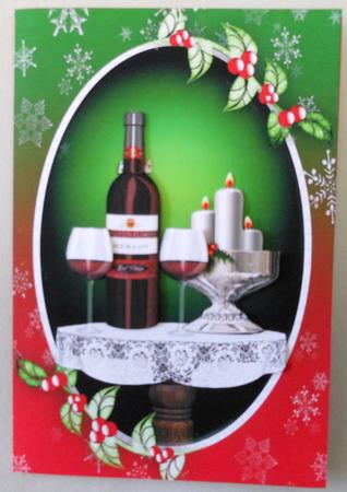 Christmas with Wine by Michelle Chivers