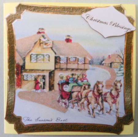 Vintage Inn, Christmas Tree by Michelle Chivers